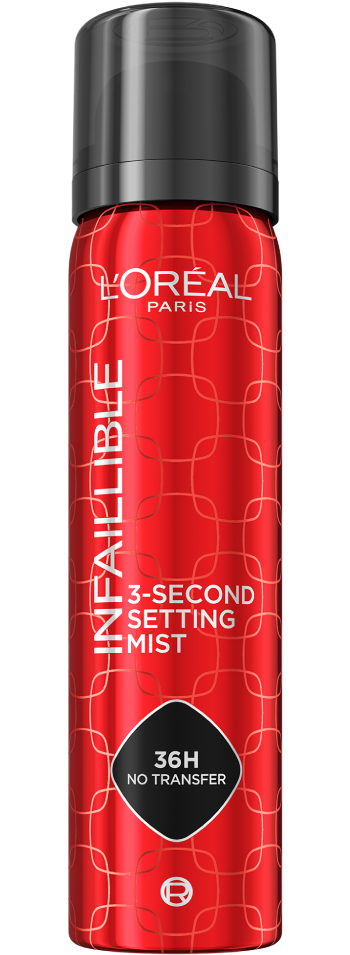 Spray de fixare rezistent la transfer Infaillible 3-Second Setting Mist